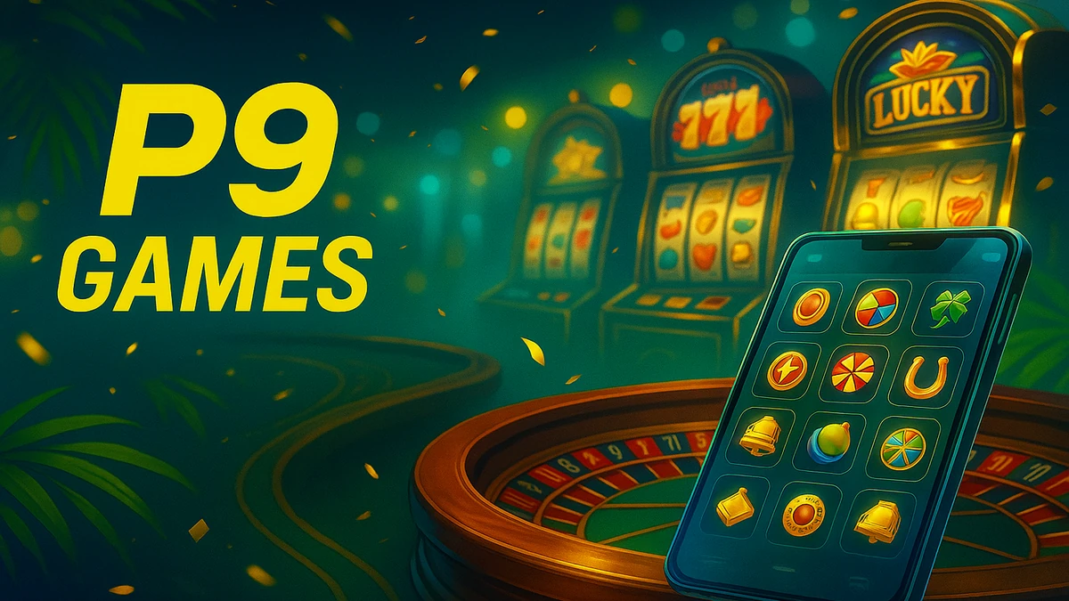 P9 Games — slots, roleta, blackjack e jogos ao vivo