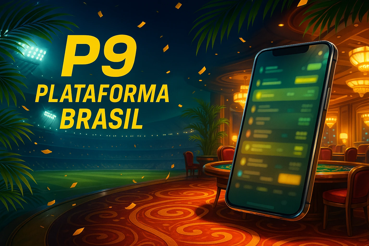 P9 Plataforma — cassino e apostas no Brasil